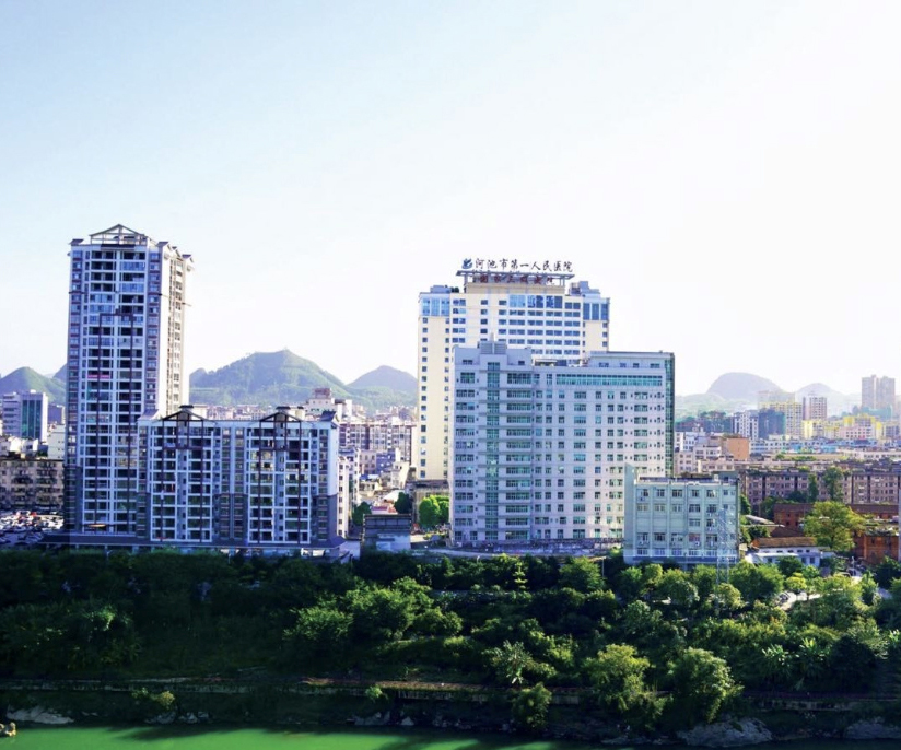 智能陪護(hù)床落地劉三姐故鄉(xiāng)--廣西河池第一人民醫(yī)院、宜州區(qū)中醫(yī)院